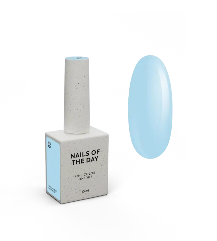 NAILSOFTHEDAY Gel polish Iris - Gellack Hellblau, 10 ml