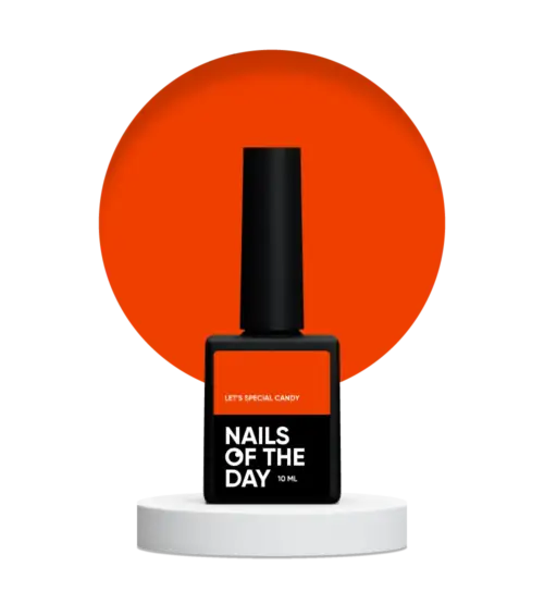 Gel Polish NAILSOFTHEDAY Let’s special Candy - Gellack Korallenrot, 10 ml