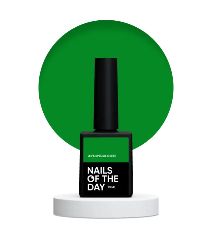 Gel Polish NAILSOFTHEDAY Let’s special Green - Gellack Grün, 10 ml