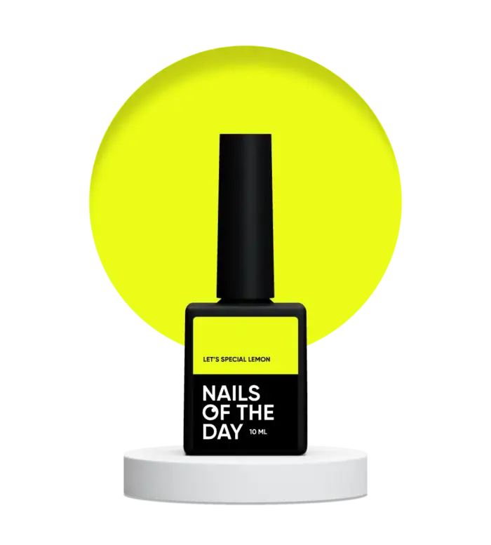 Gel Polish NAILSOFTHEDAY Let’s special Lemon - Gellack Gelb, 10 ml
