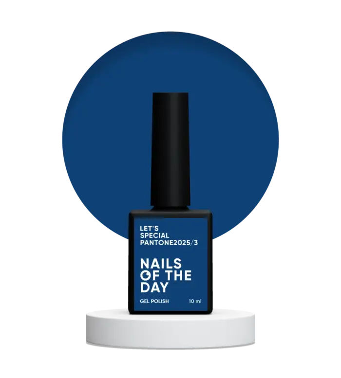 Gel Polish NAILSOFTHEDAY Let’s special Pantone2025/3 - Gellack tiefes Dunkelblau , 10 ml