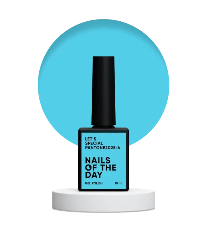 Gel Polish NAILSOFTHEDAY Let’s special Pantone2025/6 - Gellack leuchtendes Blau, 10 ml