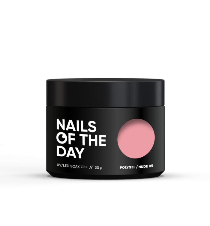 NAILSOFTHEDAY Polygel Nude Rosa 05, 30 g