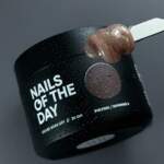 NAILSOFTHEDAY Polygel Shimmer 06 - Dunkelbeige mit Schimmer, 30 g