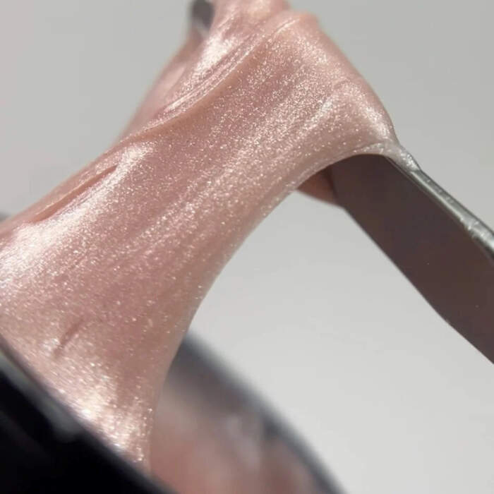 NAILSOFTHEDAY Polygel Shimmer 07 - NUDE Champagne mit Schimmer, 30 g – Bild 2