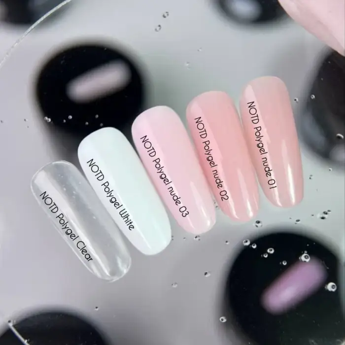 NAILSOFTHEDAY Polygel White - Weißer Polygel, 30 g – Bild 4