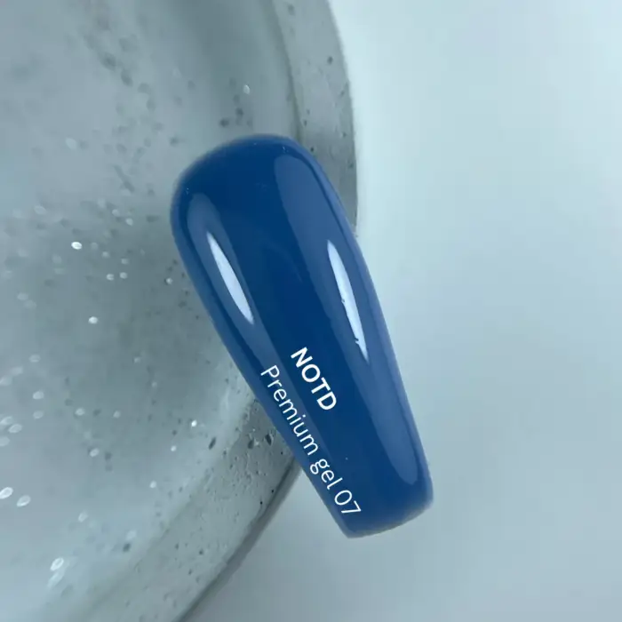 NAILSOFTHEDAY Premium Gel Blau 07, 30 g – Bild 2