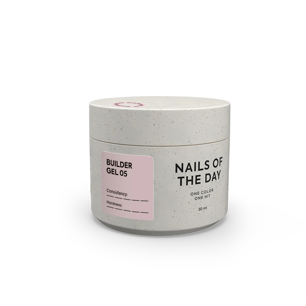 NAILSOFTHEDAY Builder Gel 05 – Nude - Aufbaugel, 30 ml