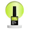 NAILSOFTHEDAY Color Top/Vitrage 10 - Halbtransparentes Neongelb - Top Coat ohne Klebeschicht, 10 ml