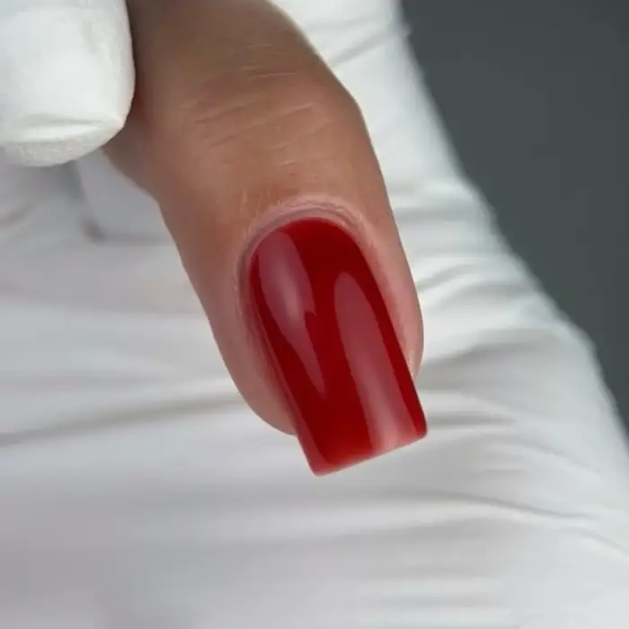 NAILSOFTHEDAY Color Top/Vitrage 07 - halbtransparentes Rot, 10 ml – Bild 4
