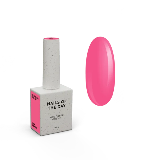 NAILSOFTHEDAY Gel Polish „Pink“ – Klassisches Rosa, deckend in nur einer Schicht (10 ml)
