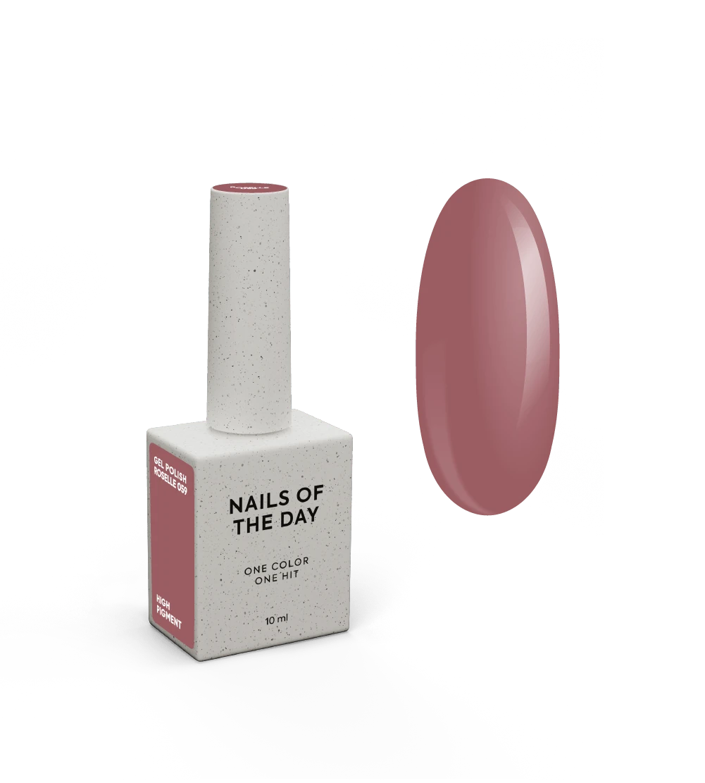 Gel Polish NAILSOFTHEDAY Let’s Special Roselle – Grau-lila - Gel-Lack, 10 ml – Bild 2