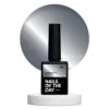 Gel Polish NAILSOFTHEDAY Korean Cat Eye 13 – dunkelgrauer Gellack mit Cat-Eye-Effekt, 10 ml