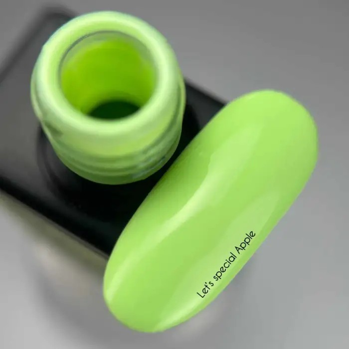 Gel Polish NAILSOFTHEDAY Let’s special Apple - Gellack Hellgrün, 10 ml – Bild 2