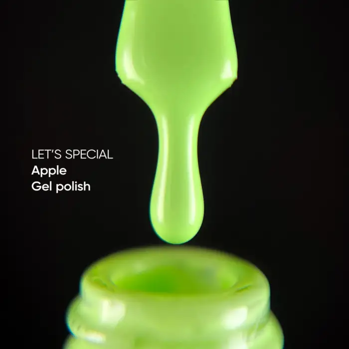 Gel Polish NAILSOFTHEDAY Let’s special Apple - Gellack Hellgrün, 10 ml – Bild 3