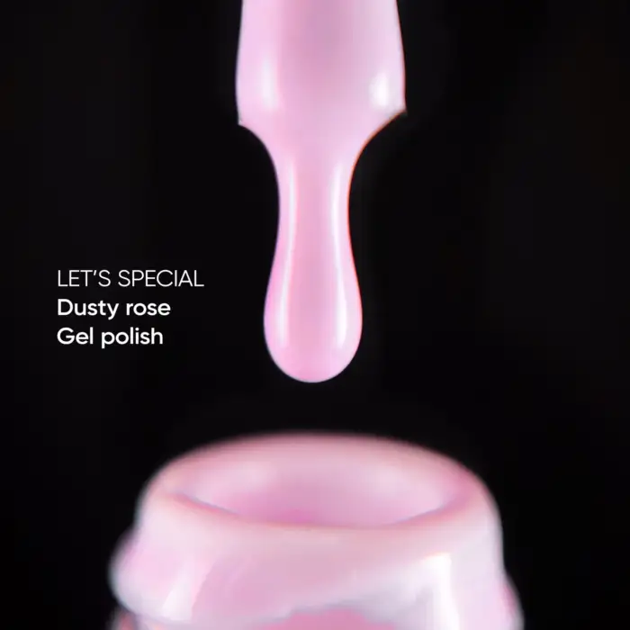 Gel Polish NAILSOFTHEDAY Let’s special Dusty Rose - Gellack Hellrosa, 10 ml – Bild 4