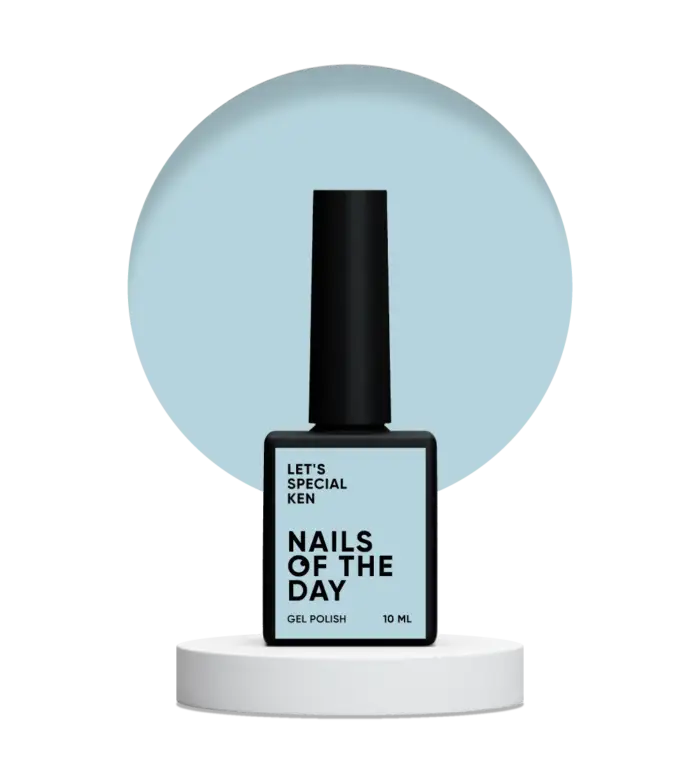 Gel Polish NAILSOFTHEDAY Let’s special Ken - Gellack Hellblau, 10 ml