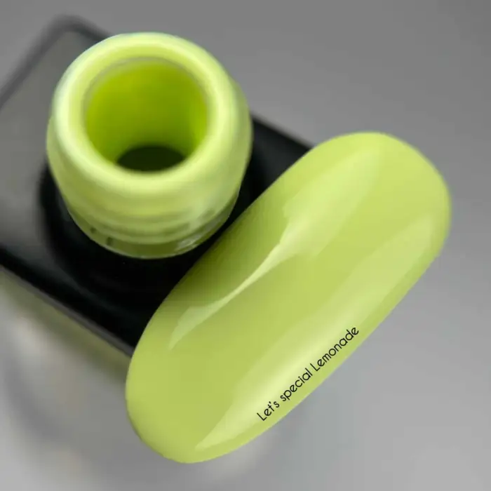 Gel Polish NAILSOFTHEDAY Let’s special Lemonade - Gellack hellgelb, 10 ml – Bild 2