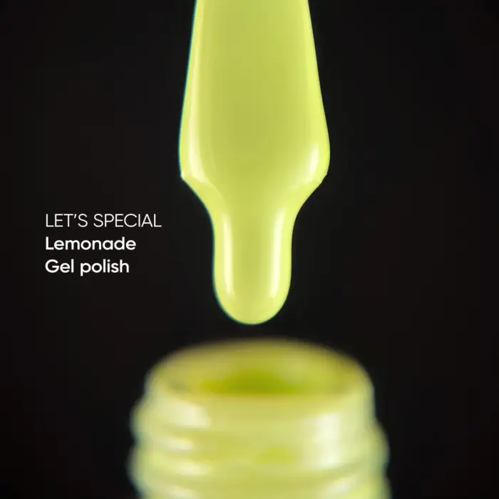 Gel Polish NAILSOFTHEDAY Let’s special Lemonade - Gellack hellgelb, 10 ml – Bild 3