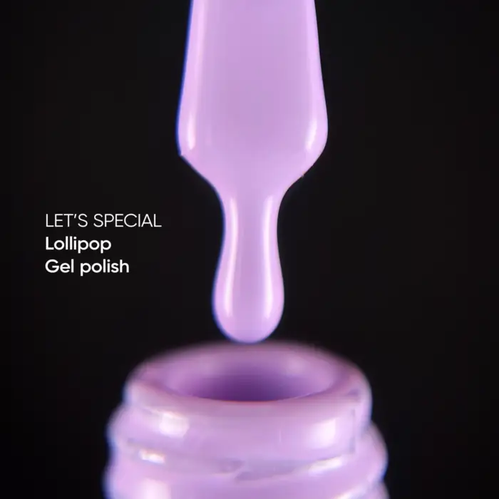 Gel Polish NAILSOFTHEDAY Let’s special Lollipop- Gellack Lila, 10 ml – Bild 3