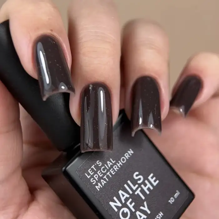 Gel Polish NAILSOFTHEDAY Let’s Special Matterhorn – Gellack Schokoladenbraun, 10 ml – Bild 3