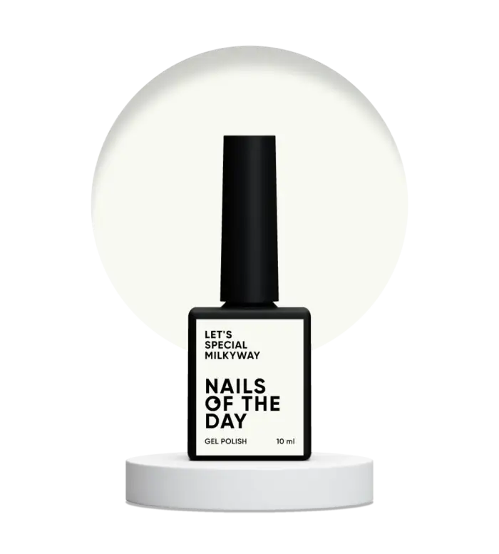 Gel Polish NAILSOFTHEDAY Let’s Special Milkyway – Gellack Milk, 10 ml – Bild 2