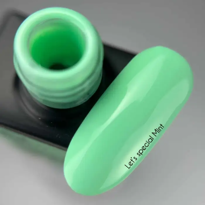 Gel Polish NAILSOFTHEDAY Let’s special Mint - Gellack Hellgrün, 10 ml – Bild 2