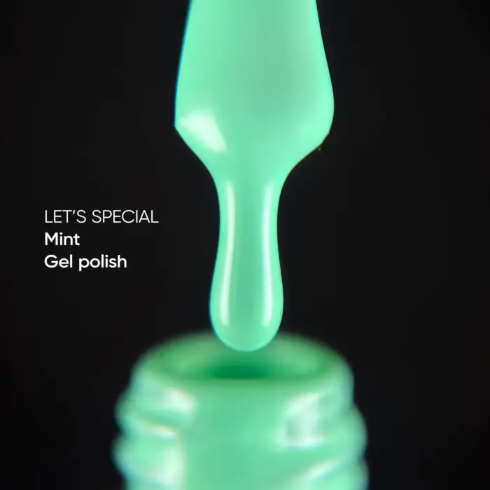 Gel Polish NAILSOFTHEDAY Let’s special Mint - Gellack Hellgrün, 10 ml – Bild 3