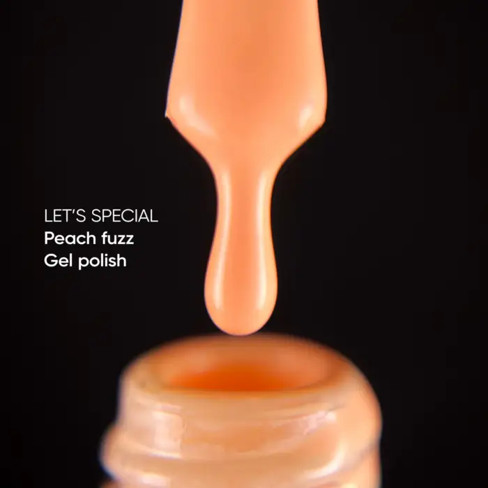 Gel Polish NAILSOFTHEDAY Let’s special Peach Fuzz - Gellack Pfirsich, 10 ml – Bild 3