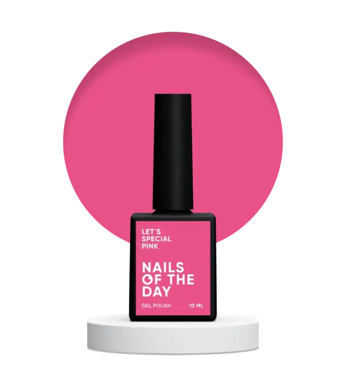 Gel Polish NAILSOFTHEDAY Let’s special Pink - Gellack Pink, 10 ml