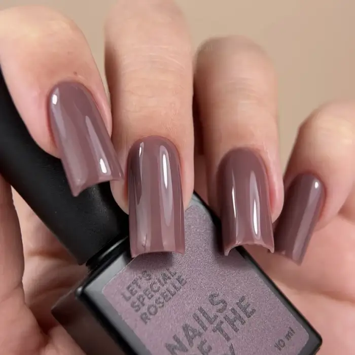 Gel Polish NAILSOFTHEDAY Let’s Special Roselle – Gellack Graulila, 10 ml – Bild 3