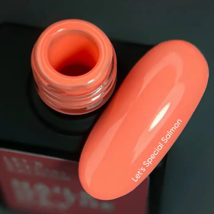 Gel Polish NAILSOFTHEDAY Let’s special Salmon - Gellack Pfirsich-Rosa, 10 ml – Bild 2
