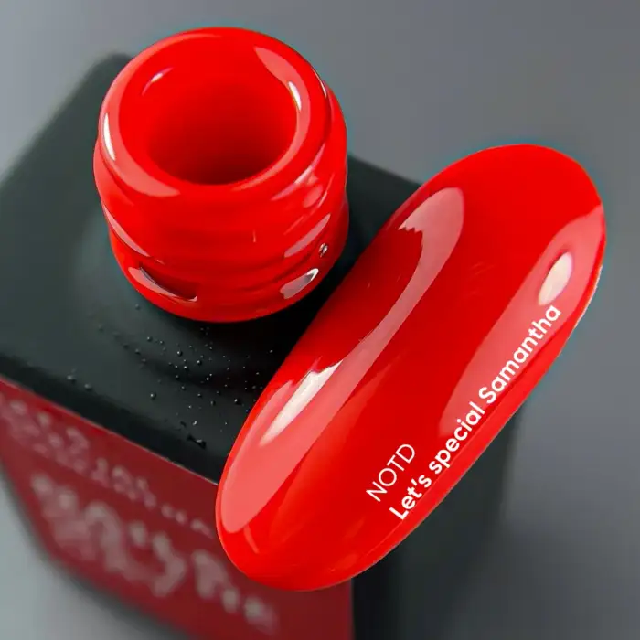 Gel Polish NAILSOFTHEDAY Let’s special Samantha  - Gellack Rot, 10 ml – Bild 2