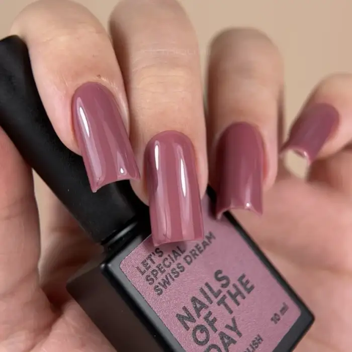 Gel Polish NAILSOFTHEDAY Let’s Special Swiss Dream – Gellack Altrosa, 10 ml – Bild 3