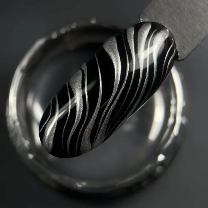 NAILSOFTHEDAY Metallic Paint - Metallisches Farbgel Silber, 5 ml
