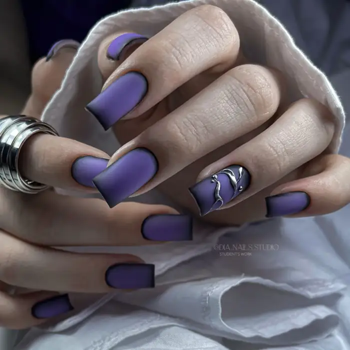 NAILSOFTHEDAY Metallic Paint - Metallisches Farbgel Silber, 5 ml – Bild 6