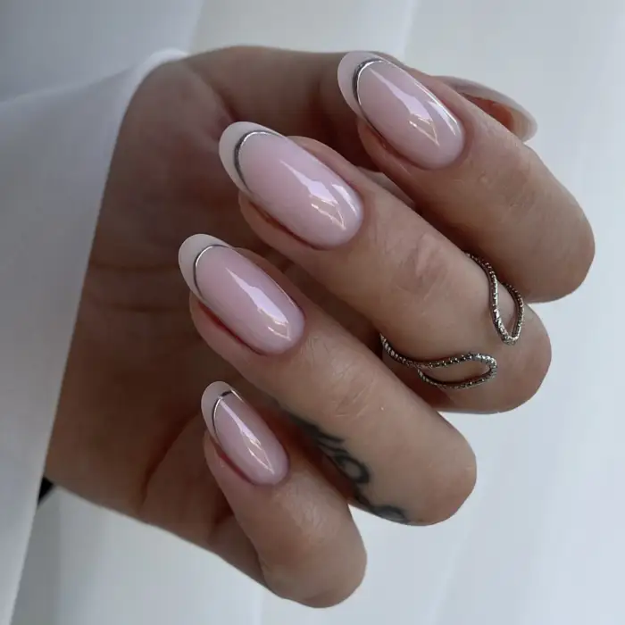 NAILSOFTHEDAY Metallic Paint - Metallisches Farbgel Silber, 5 ml – Bild 7
