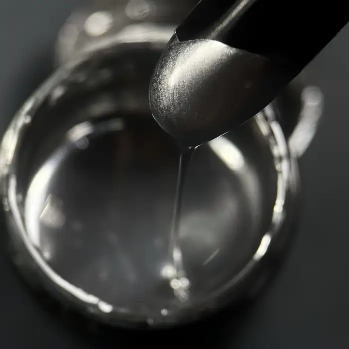 NAILSOFTHEDAY Metallic Paint - Metallisches Farbgel Silber, 5 ml – Bild 3