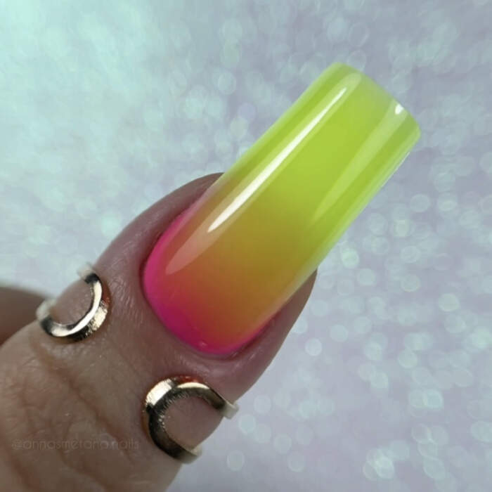 Builder Gel NAILSOFTHEDAY Premium Gel 09 — intensives zitronengelbes Aufbaugel, 15 ml – Bild 5