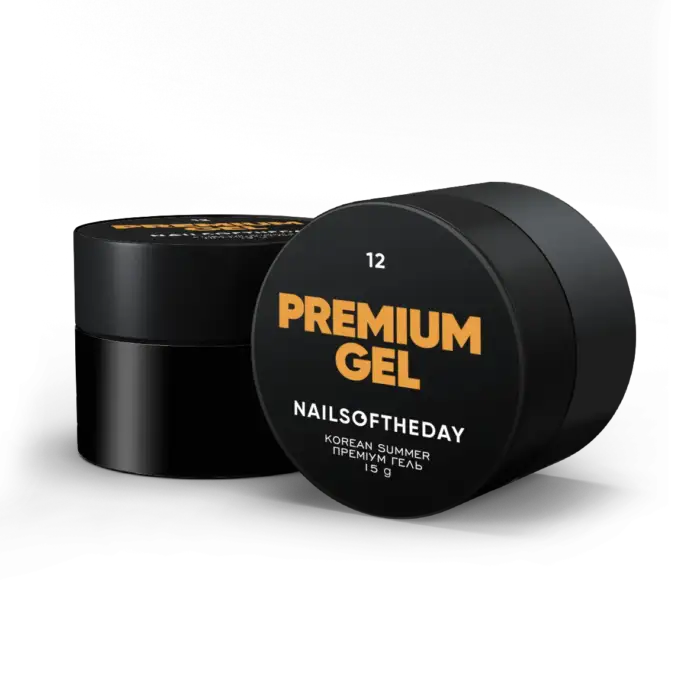 Builder Gel NAILSOFTHEDAY Premium Gel 12 — Aufbaugel Orange, 15 ml