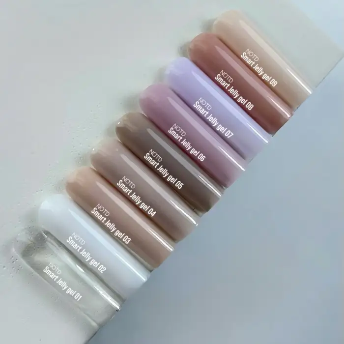 NAILSOFTHEDAY Smart Jelly Gel 01 – Transparent Builder Jelly Gel, 15 g – Bild 2