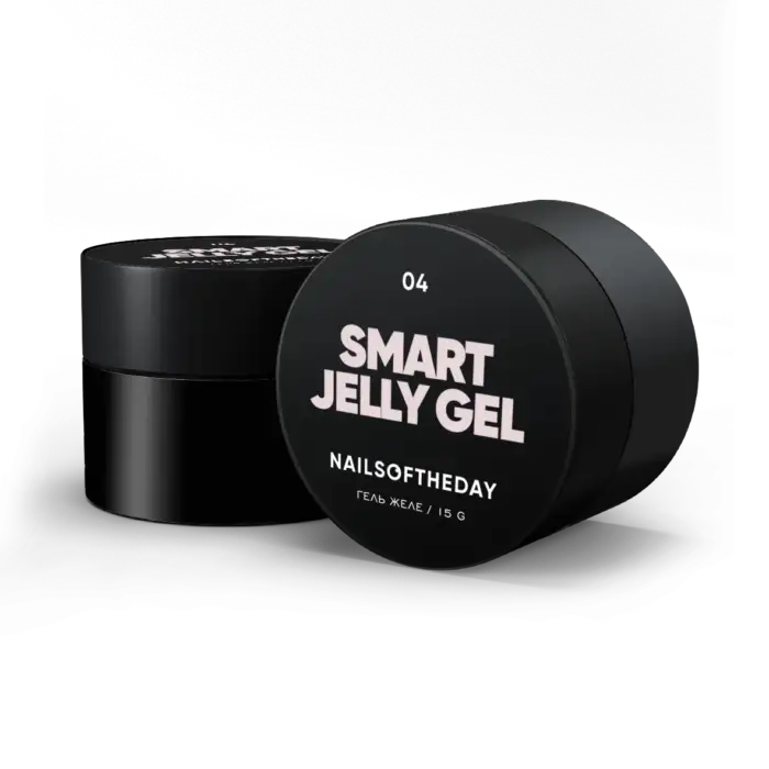 NAILSOFTHEDAY Smart Jelly Gel 04 – Beige Builder Jelly Gel, 15 g