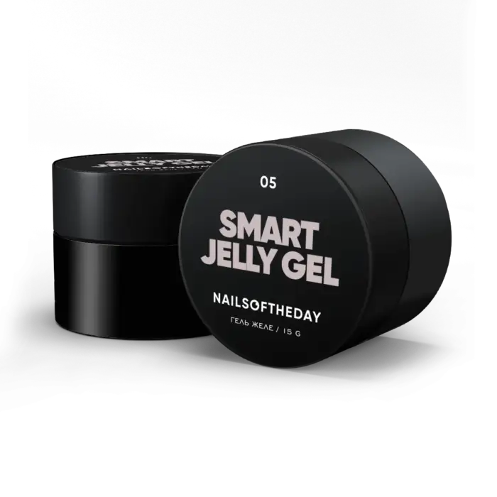 NAILSOFTHEDAY Smart Jelly Gel 05 – Hellbraun Builder Jelly Gel, 15 g