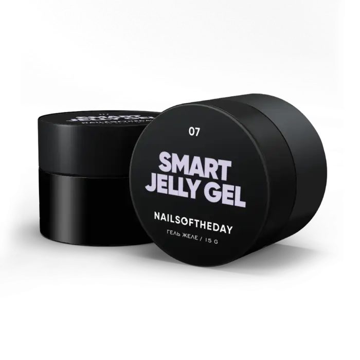 NAILSOFTHEDAY Smart Jelly Gel 07 – Pastelllila Builder Jelly Gel, 15 g