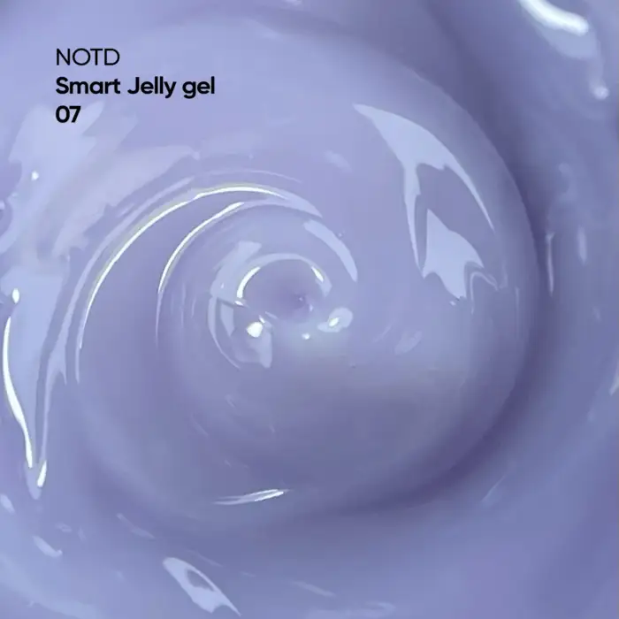 NAILSOFTHEDAY Smart Jelly Gel 07 – Pastelllila Builder Jelly Gel, 15 g – Bild 4