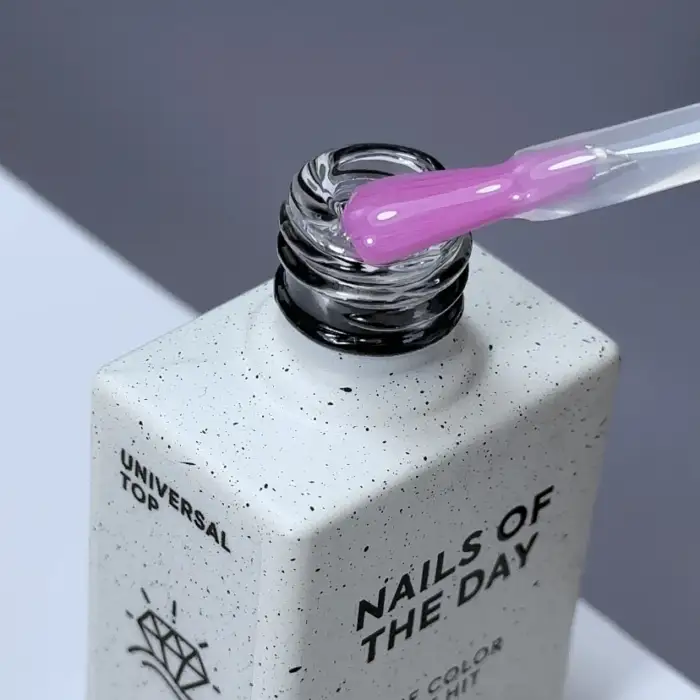 NAILSOFTHEDAY No stress top no wipe - glänzender Top Coat ohne Schwitzschicht und ohne UV-Filter – Anti-Kratz-Top, 10 ml – Bild 5