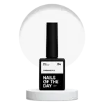 NAILSOFTHEDAY Cover base NEW Milk 04 - halbtransparente milchige Base mit silbernem Glitzer