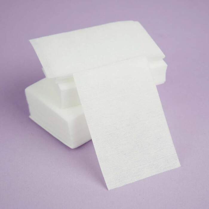 Fusselfreie Tücher TUFI Profi PREMIUM Weiß, 4x6 cm, 70 Stück – Bild 3