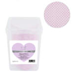 Fusselfreie Tücher/Servietten TUFI PROFI PREMIUM Lux Cotton Fiber Herzen Rosa, 200 Stück