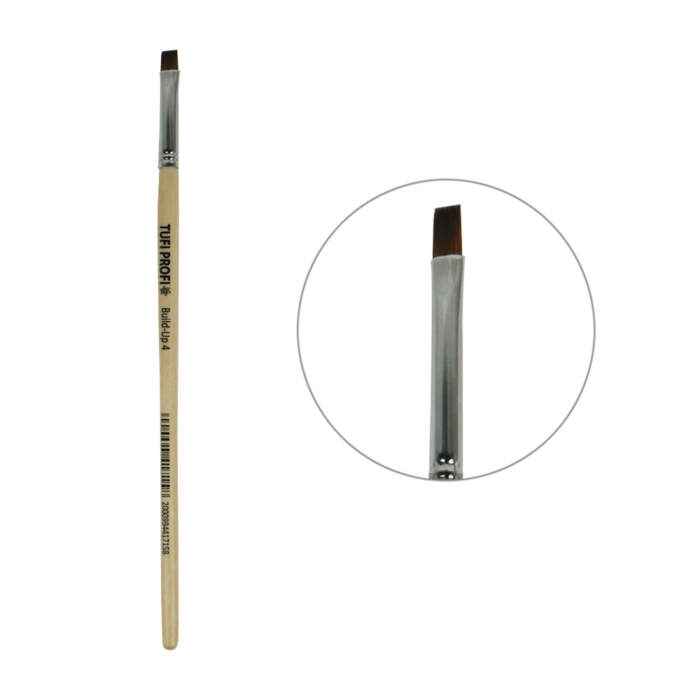Pinsel TUFI profi PREMIUM Build-Up für Gele Nr. 4